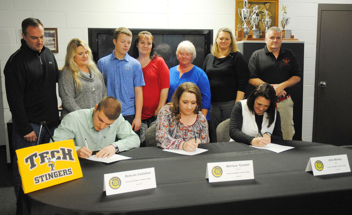Three Dillon High School Students Sign To Play At FDTC