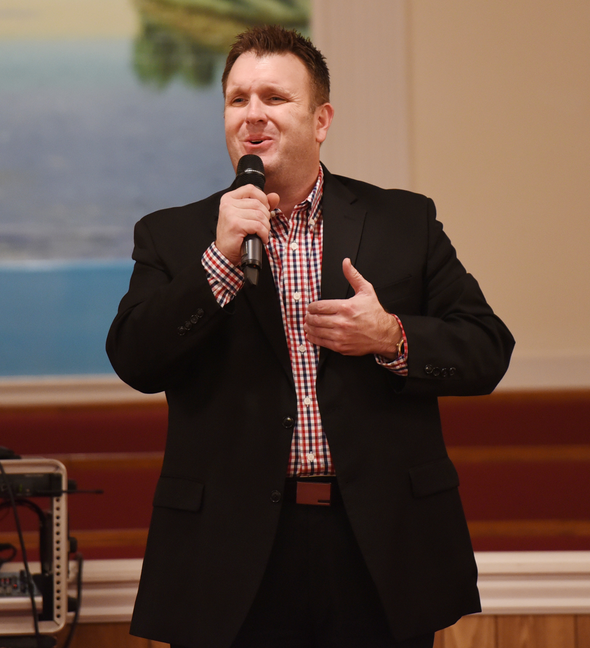Jason Funderburk Sings At Sardis Baptist