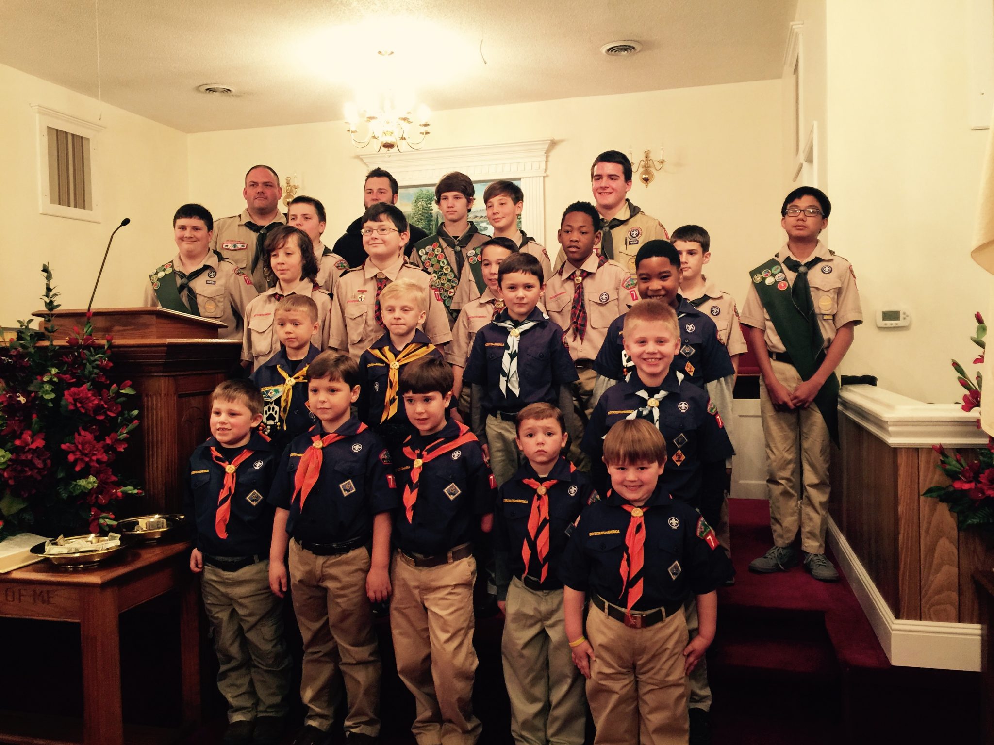 Scout Sunday Held At Sardis Baptist Church