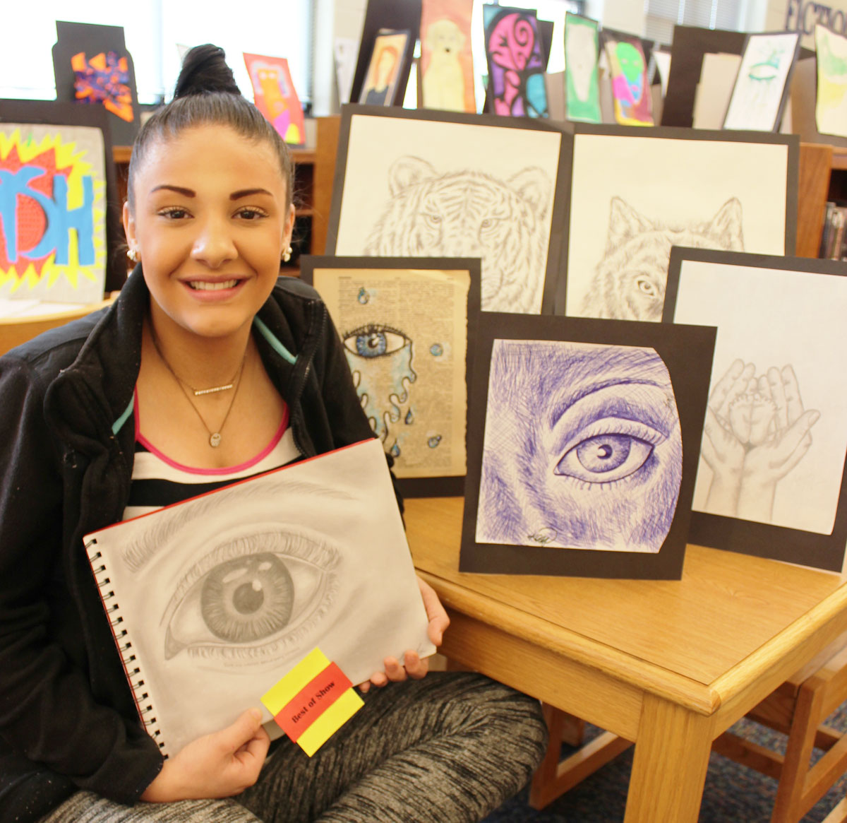 LVHS Junior Wins Art Show