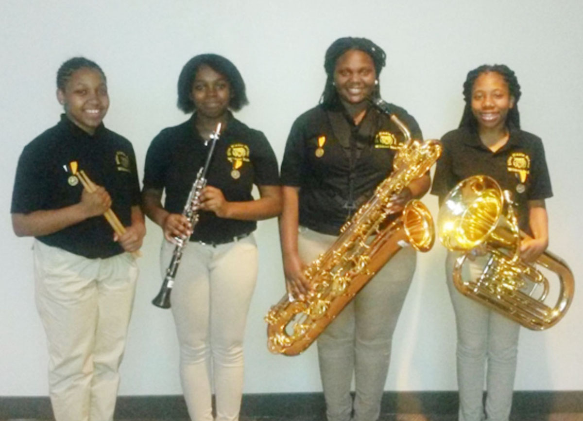 DMS Students Participate In Honor Band Clinic