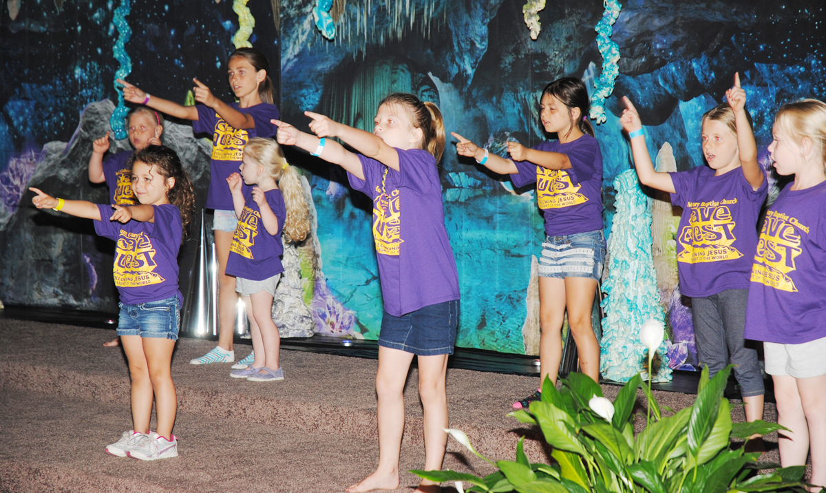 PHOTO GALLERY: Mount Calvary Baptist Church’s ‘Cave Quest’ VBS Underway
