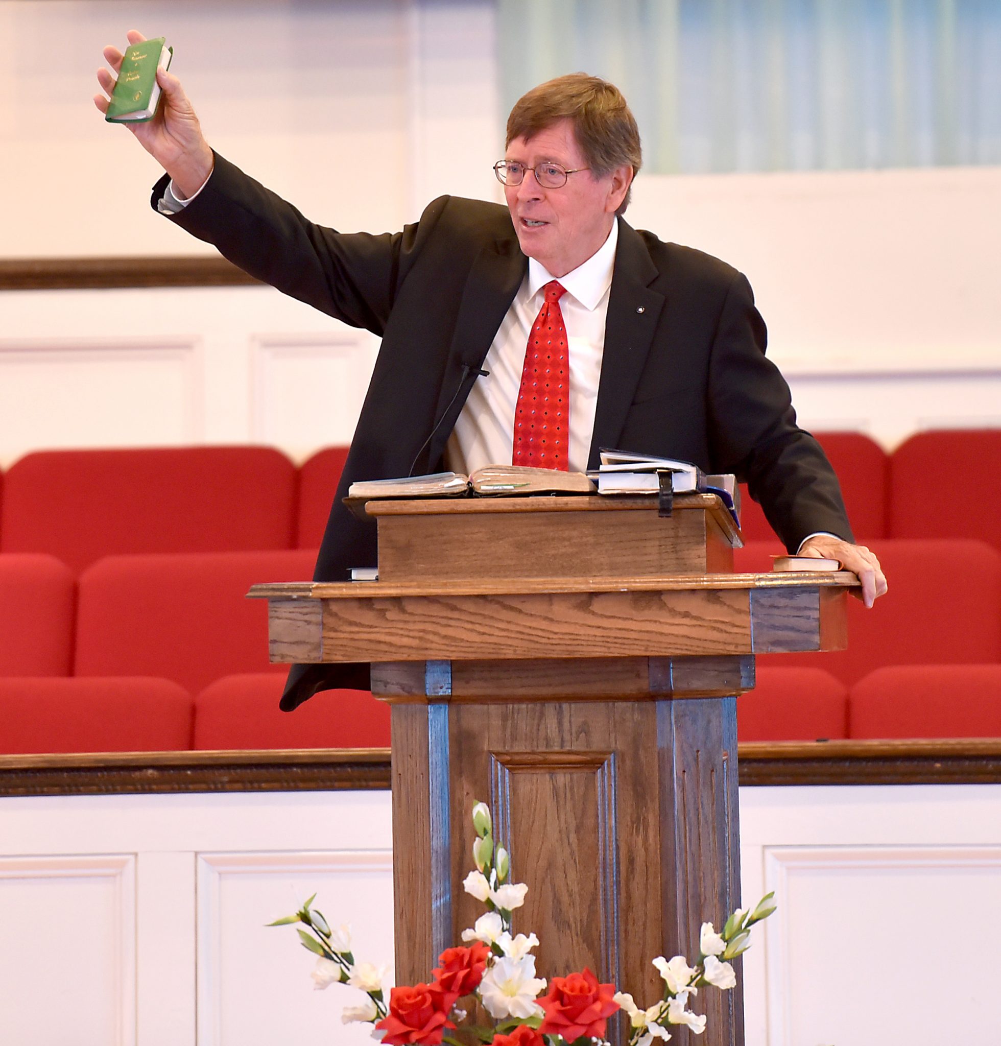 Gideon Speaks At Mount Calvary Baptist Church