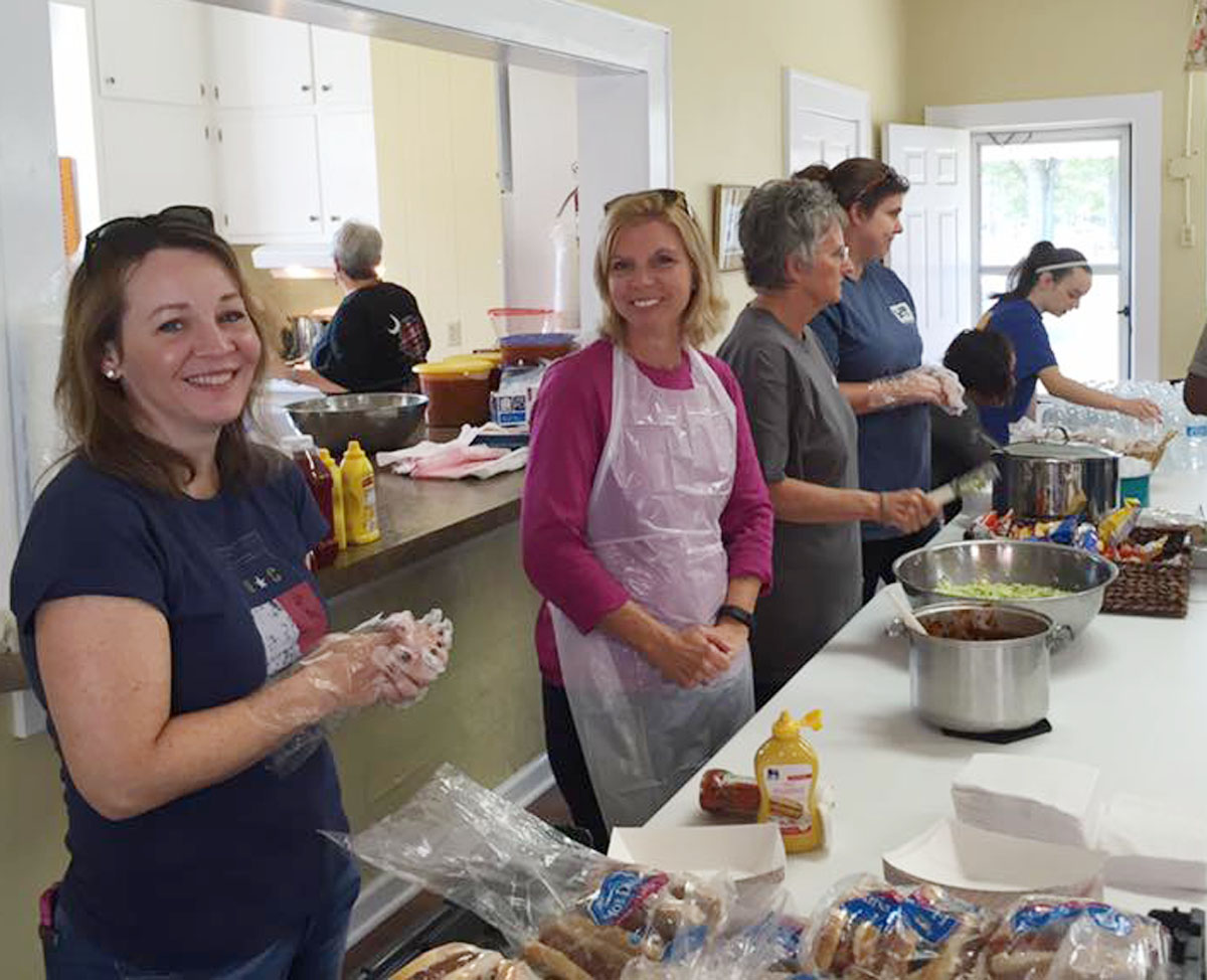 People Of Rowland Prepare Over 2,000 Meals, Hold Community Prayer Service
