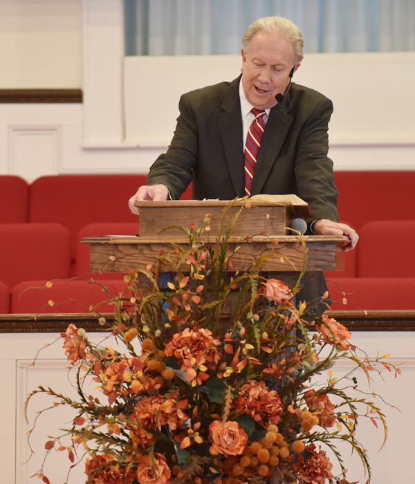 Dr. Pete Cassidy Speaks At Mount Calvary Homecoming