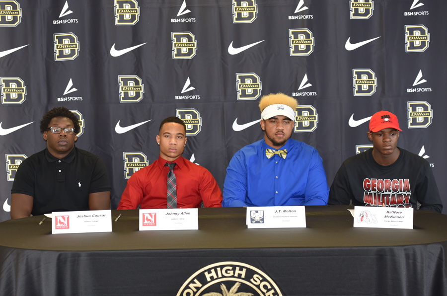 Several DHS Players Sign To Play College Football