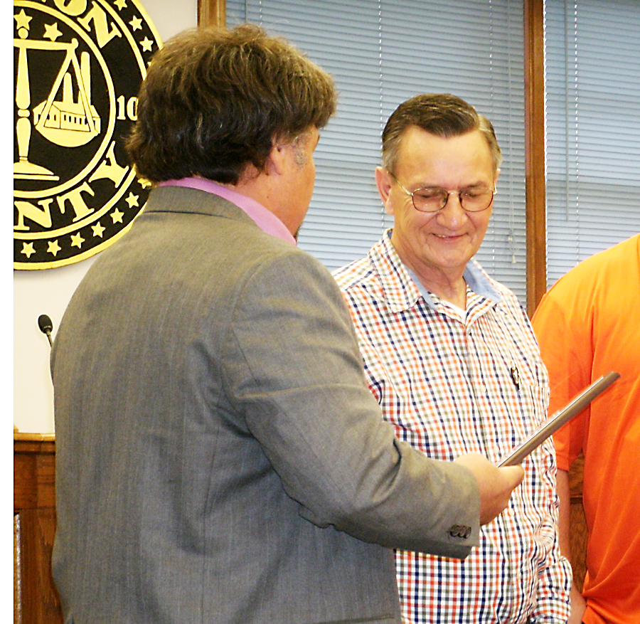 County Council Honors D.J. Williams