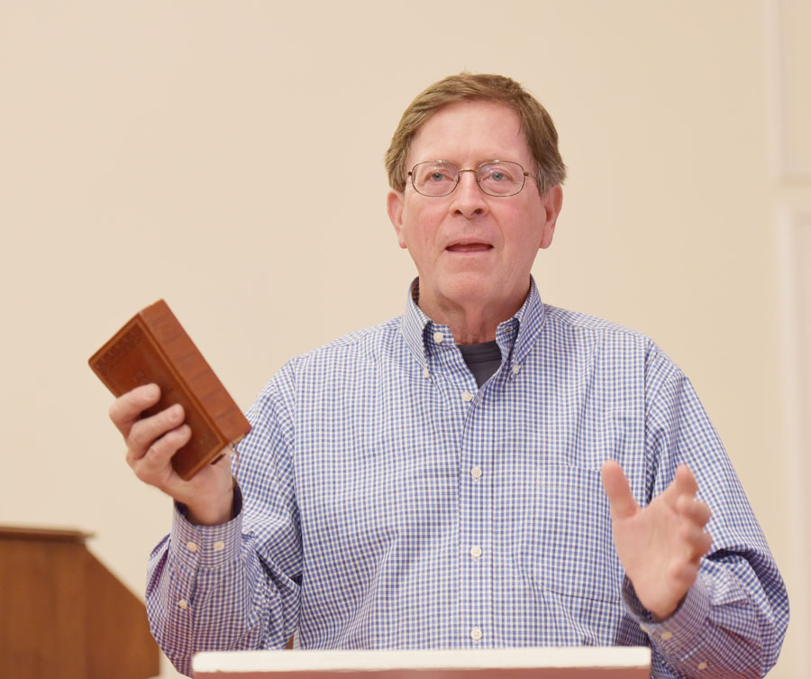 Jim Atkins Speaks To Mount Calvary Brotherhood