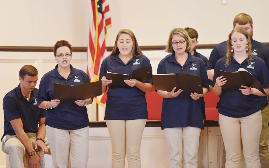Camp Pine Hill Staff Visit Mount Calvary Baptist Church