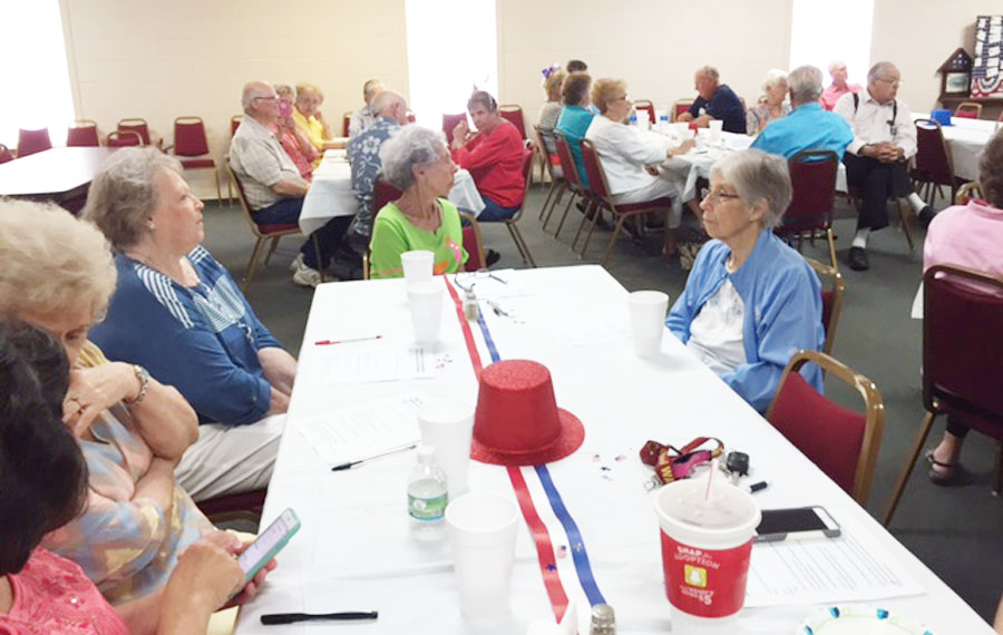 Latta Baptist Church Seniors Enjoy Patriotic Program
