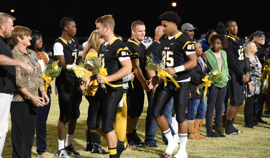 PHOTO GALLERY: Senior Night Held At Dillon High School Football Game