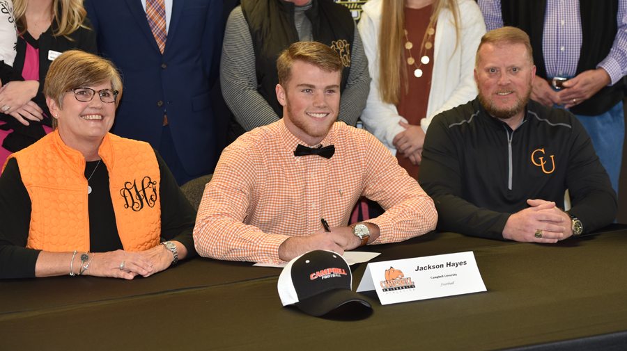 Jackson Hayes Takes Another Step In Football Career