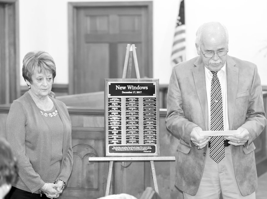 Windows, Storage Building Dedicated At Fork Presbyterian Church