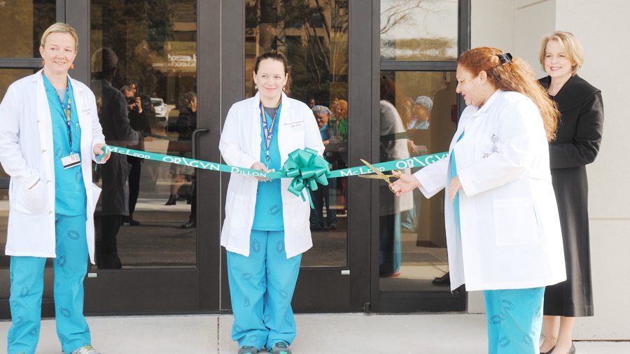 Ribbon Cutting Held For McLeod OB/GYN