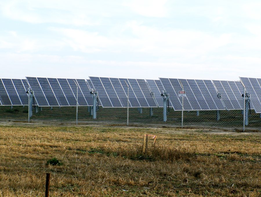 Solar Farm Is 85 Percent Complete