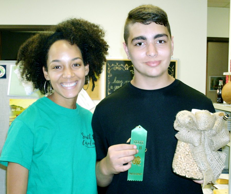 Britt Wins County Honey Bee Pollinator Prize