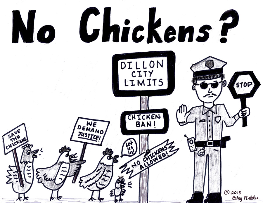 Editorial Cartoon: No Chickens?