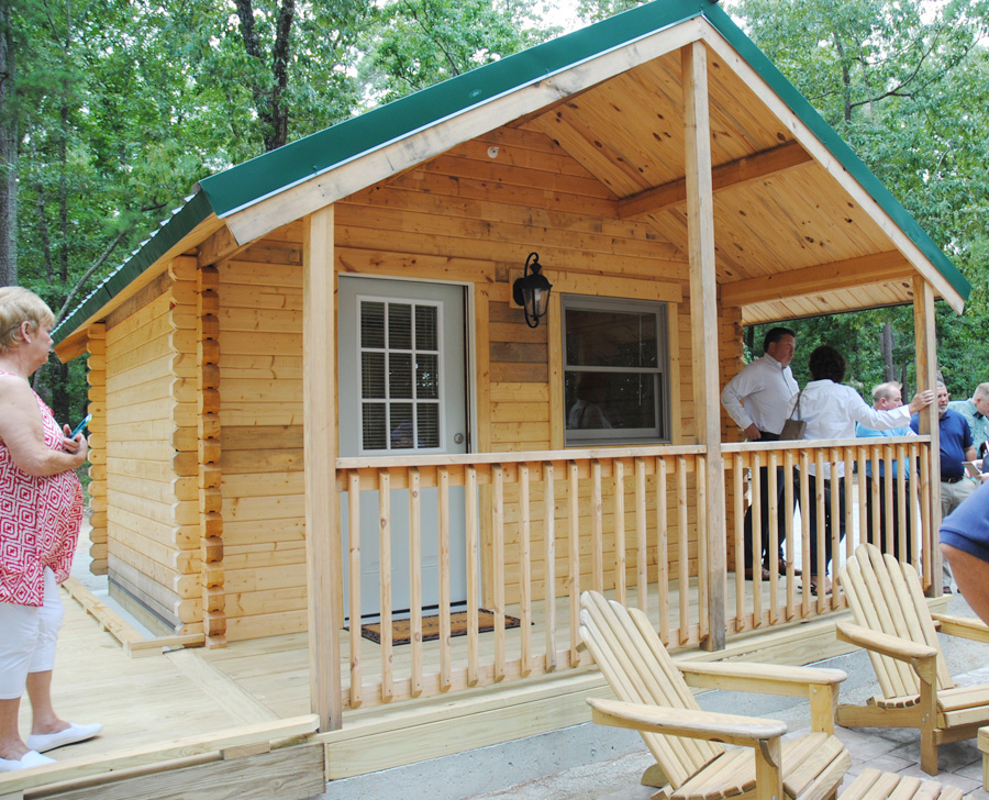 PHOTO GALLERY: State Park Gets New Cabin