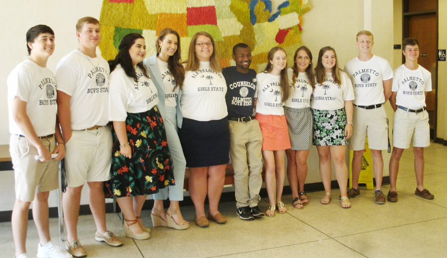PHOTO GALLERY: Boys And Girls Staters Visit County Board of Education