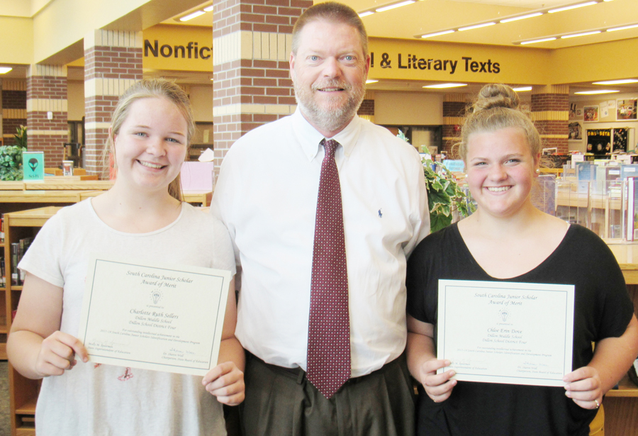 Two DMS Students Named Junior Scholars