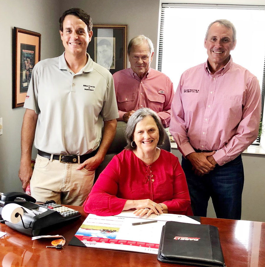 Martin Honored For Service At Dillon Tractor And Implement Co.