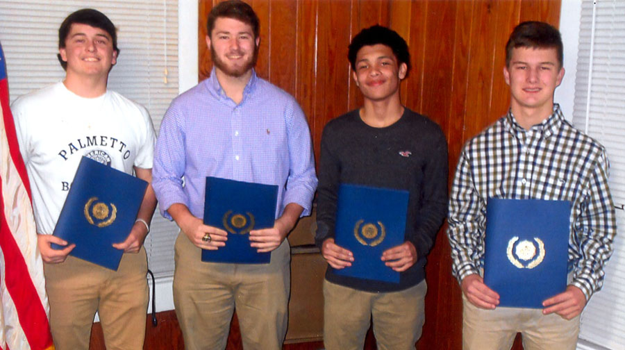Boys State Attendees Honored At Dinner