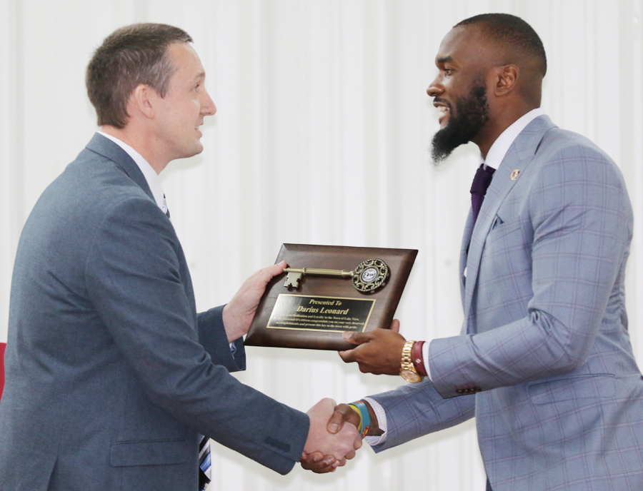 PHOTO GALLERY: Darius Leonard Day Held In Lake View