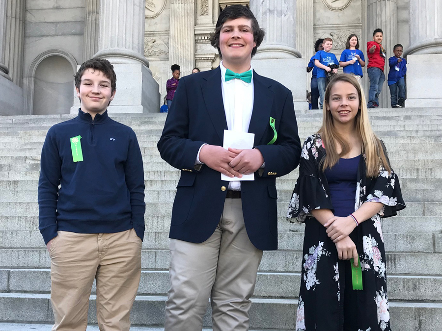Dillon County Represented At Capital On 4-H Day