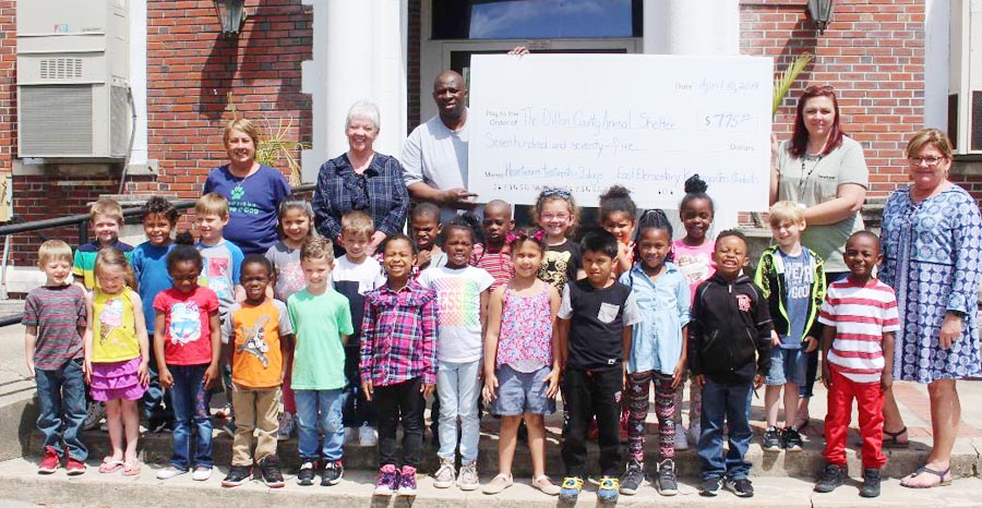 East Kindergarteners Collect Funds For Animal Shelter