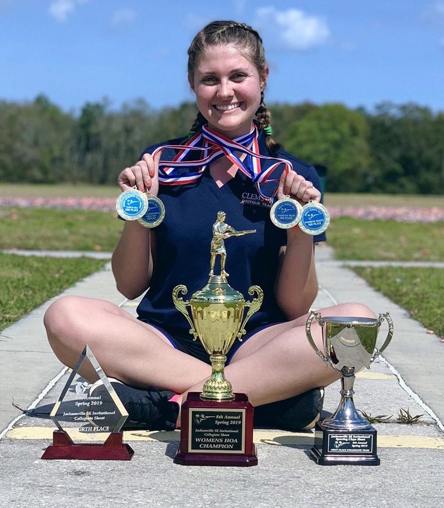 Tangie McFee Making Significant Contributions To Clemson University Shotgun Team