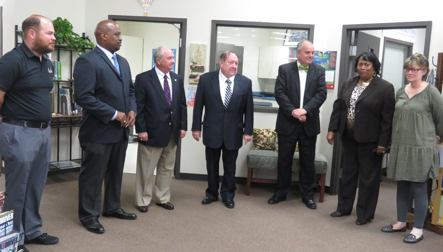 Ribbon Cutting Held On NETC Resource Office At DHS