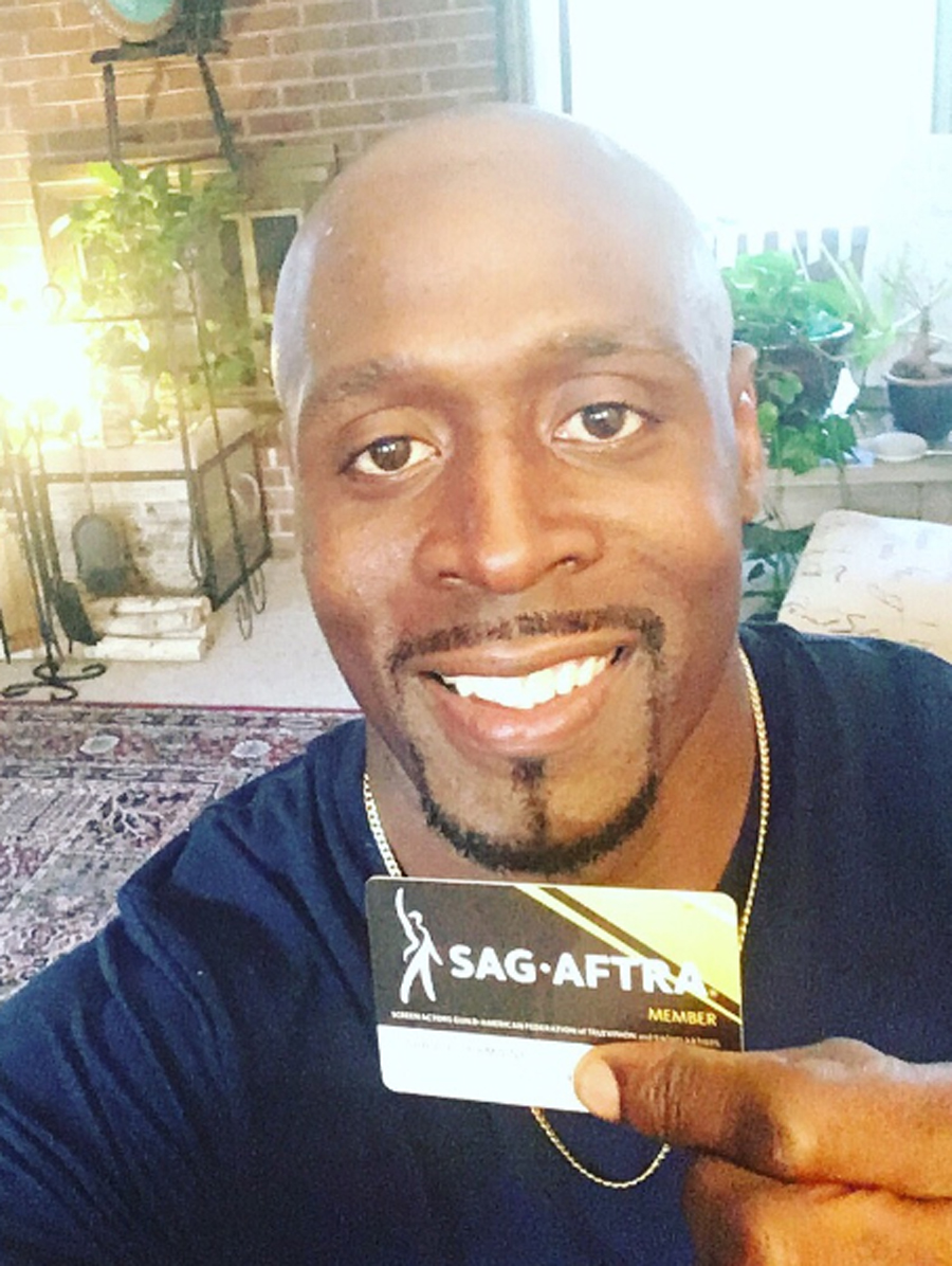 Darryle Jermaine Gets SAG/AFTRA Card