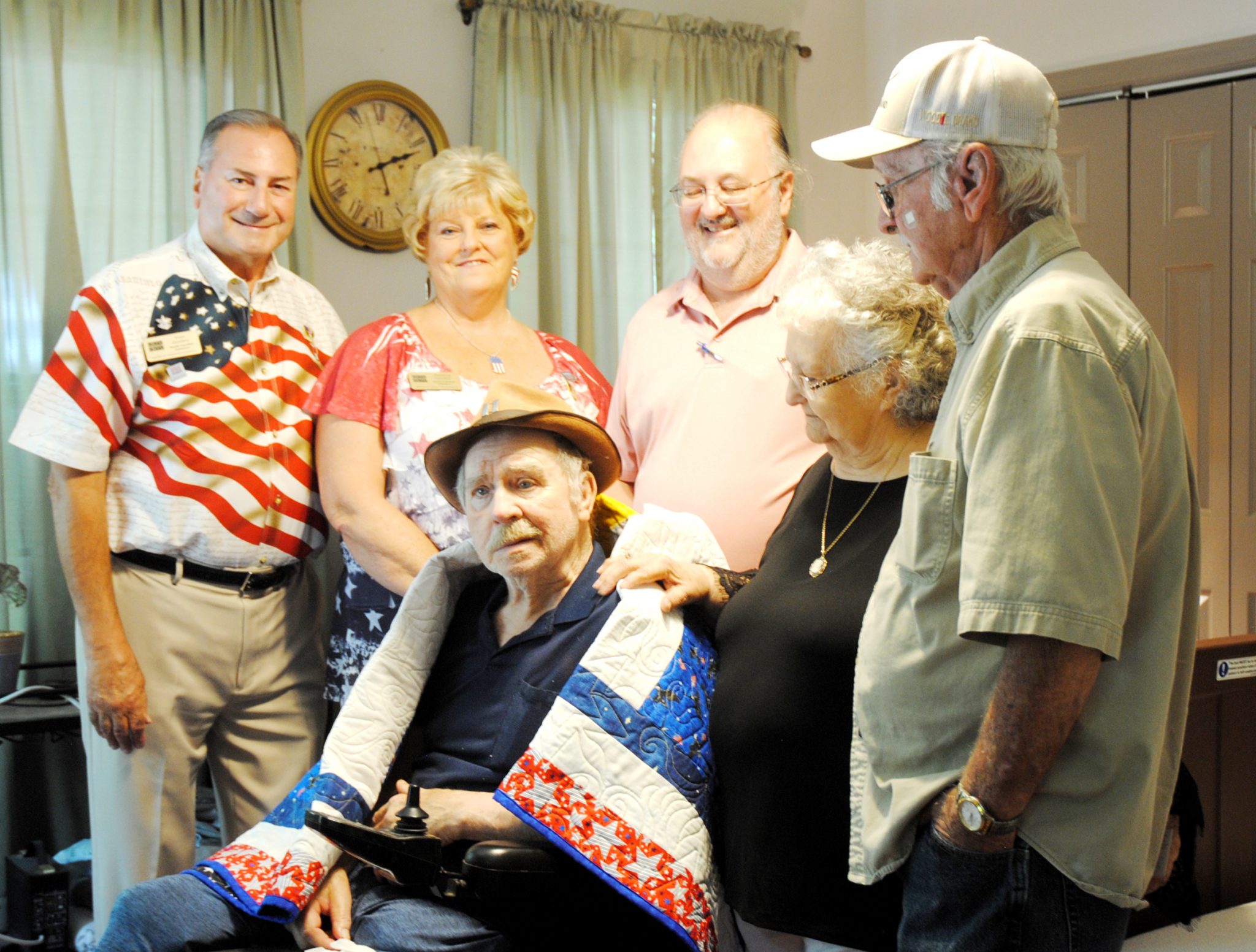 Quilt Of Hope Presented To Local Veteran (with photo gallery)