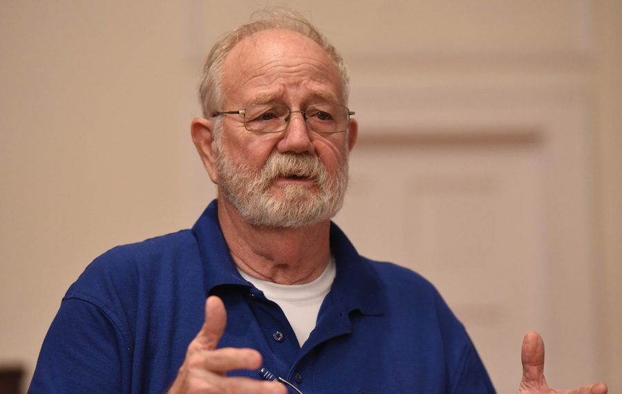 Joe Price Speaks To Brotherhood Group