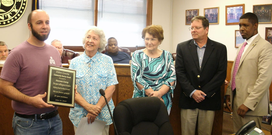 Community Service Award Presented To Salkehatchie Camp
