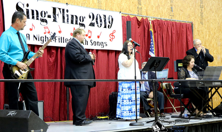 Annual Sing-Fling Held At Dillon Congregational