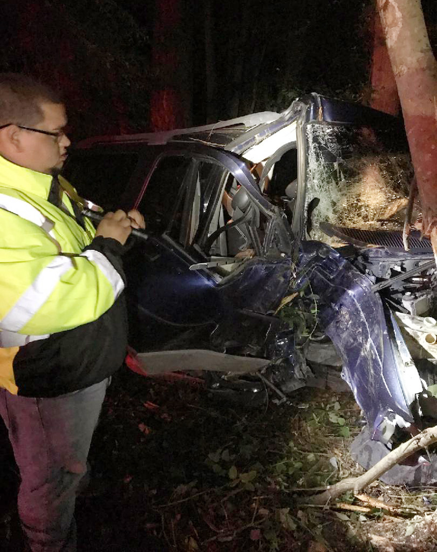 Departments Respond To Wreck On I-95