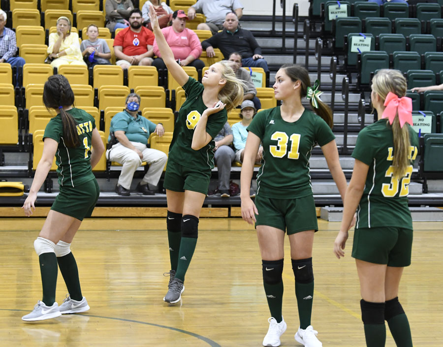 PHOTO GALLERY: Latta Defeats Marion In Volleyball