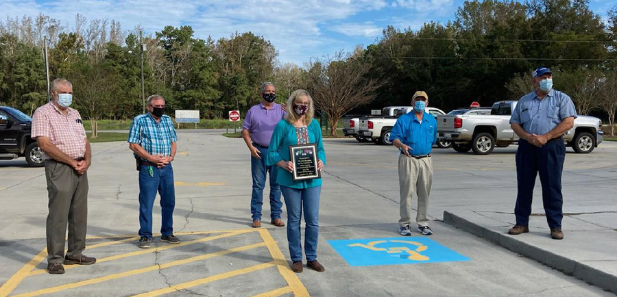 Christel Youmans Recognized For Service At FSA Office