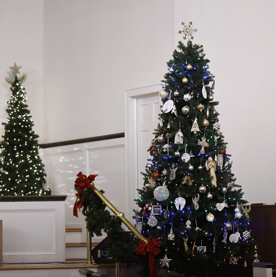 Mount Calvary Baptist Church Beautifully Decorated For Christmas