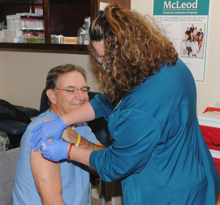 COVID-19 Vaccination Of Dillon County Healthcare Workers Begins