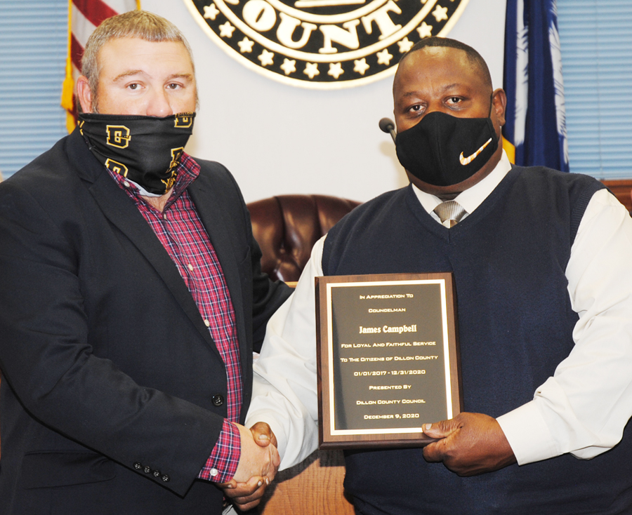 Three Dillon County Councilmen Recognized