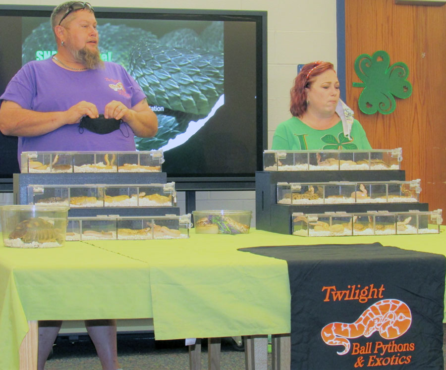 Snakes Alive Event Held At LVHS