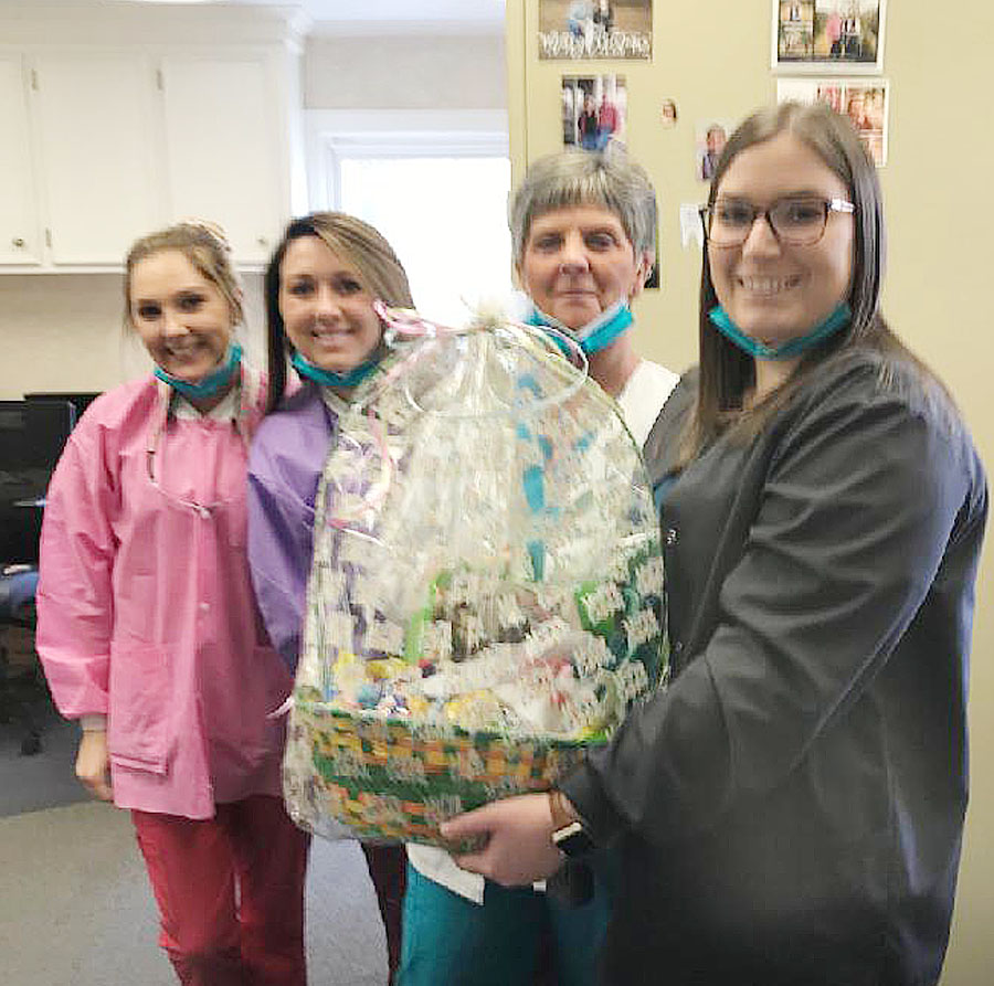 Union Baptist Missions Ministries Deliver Easter Baskets