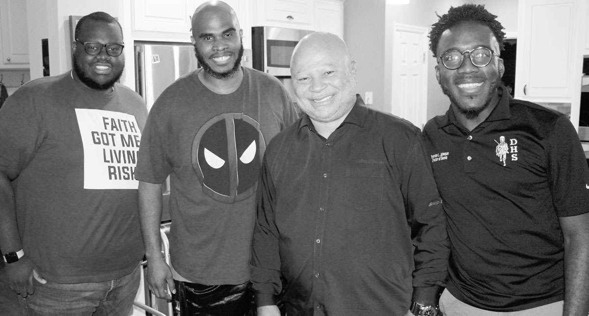 Bethune-Cookman Band Director Visits Adrian Wright