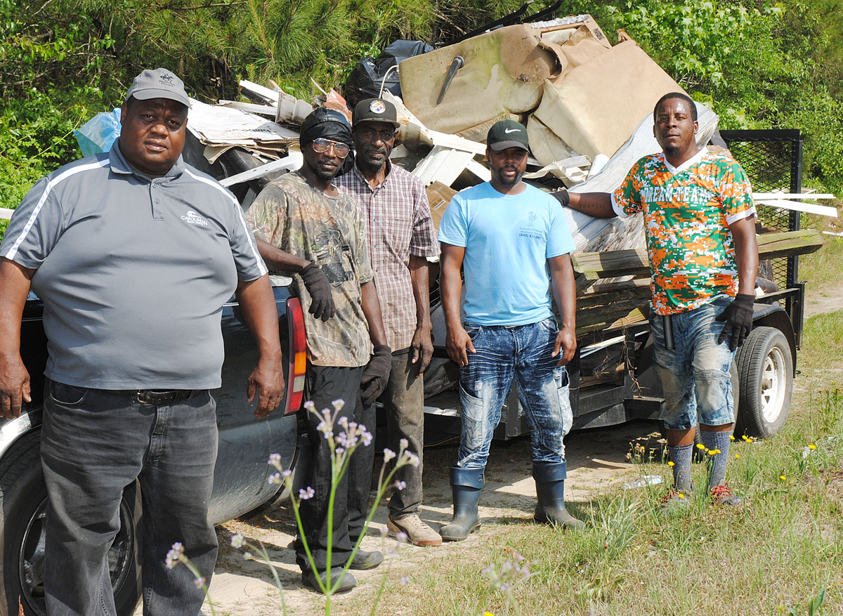 Local Man Volunteers To Clean St. Mary’s Cemetery