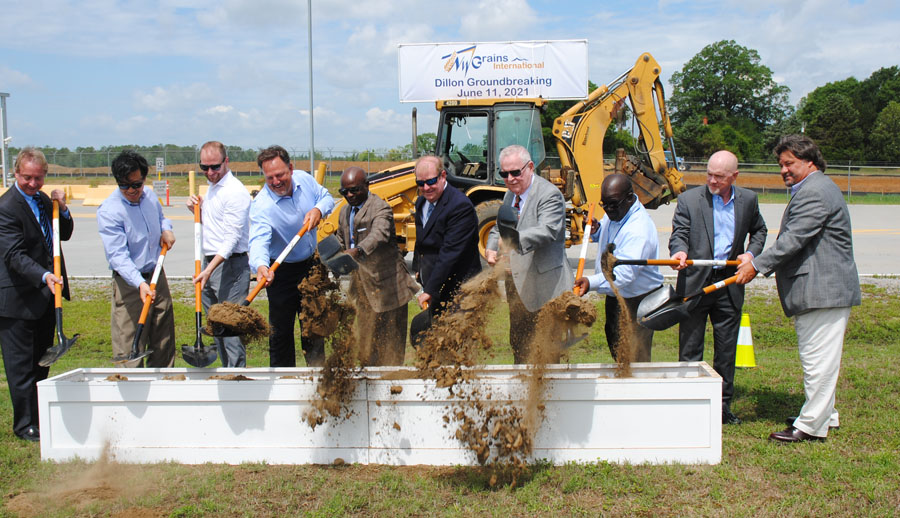 PHOTO GALLERY: Ground Broken On Northwest Grains