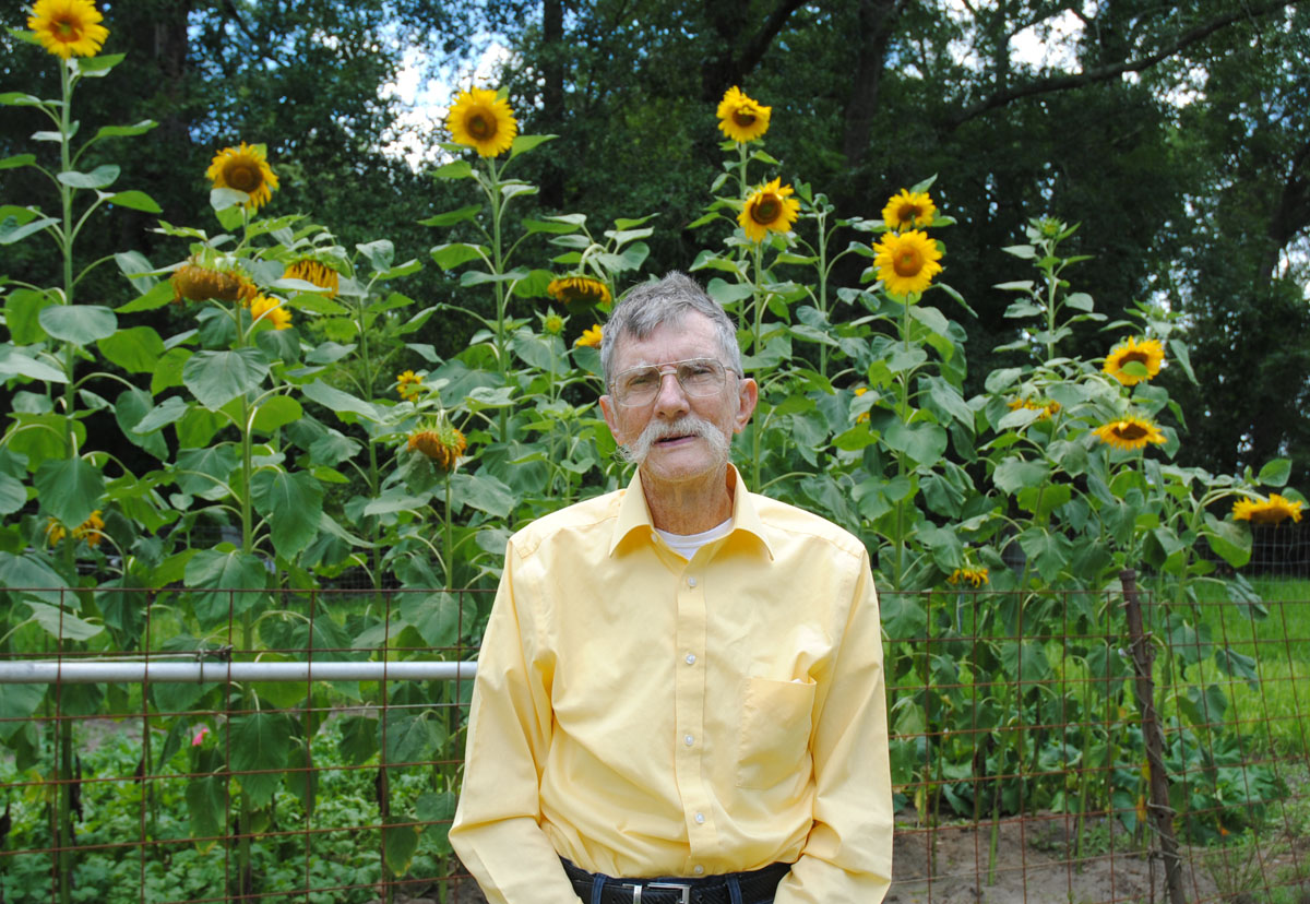 PHOTO GALLERY: Vance Clark Loves Donkeys, Plants, And Sunflowers