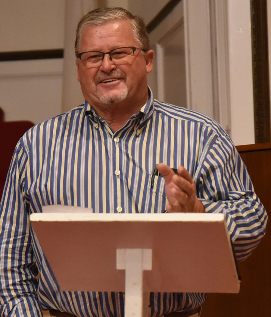 Junior Callahan Speaks To Mount Calvary Brotherhood
