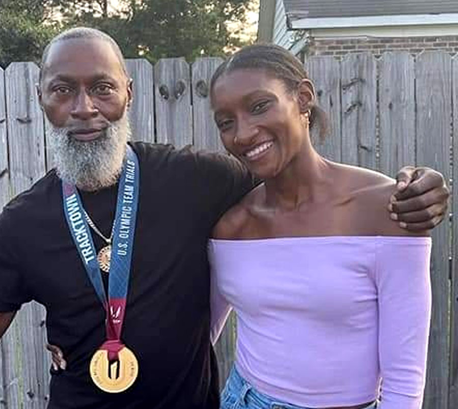 Quanera Hayes Participating In The Olympics